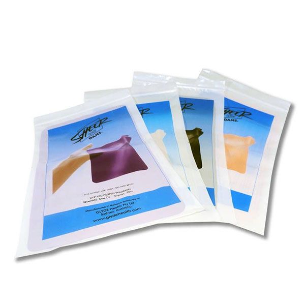 Glyde Oral Dams Mixed, 4 pcs