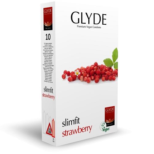 Glyde Ultra Slimfit Strawberry, 10's